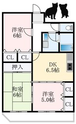 サンフィールドの物件間取画像